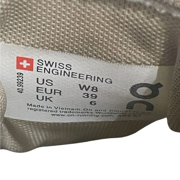 On Cloud X Running Shoes - Women's Size 8 - Mocha/Sand - Picture 8 of 16